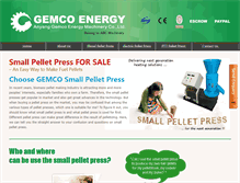 Tablet Screenshot of pelletpress.info